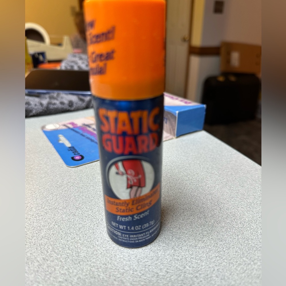 Vintage Static‎ Guard 1.4 oz Spray